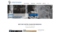 Desktop Screenshot of israelogie.de